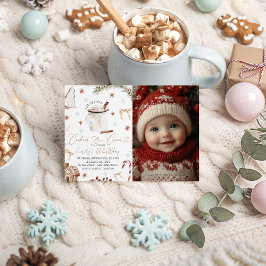 Cookies & Cocoa Photo Invite Einladung
