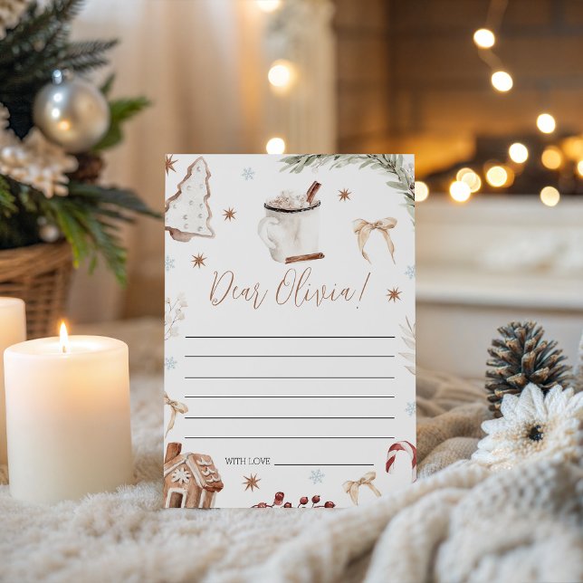 Cookies & Cocoa Time Capsule Card Einladung (Von Creator hochgeladen)