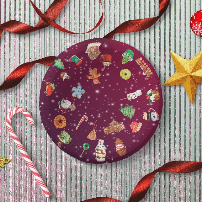 Cookies, Cupcakes und Kakao Pappteller (Von Creator hochgeladen)