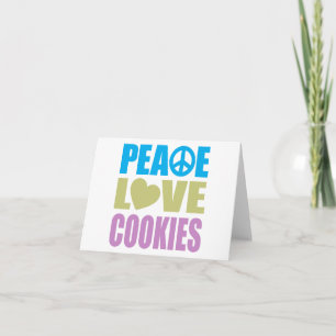 Cookies der Liebe Karte