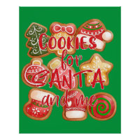 Cookies für den Weihnachtsmann und mich - Weihnach