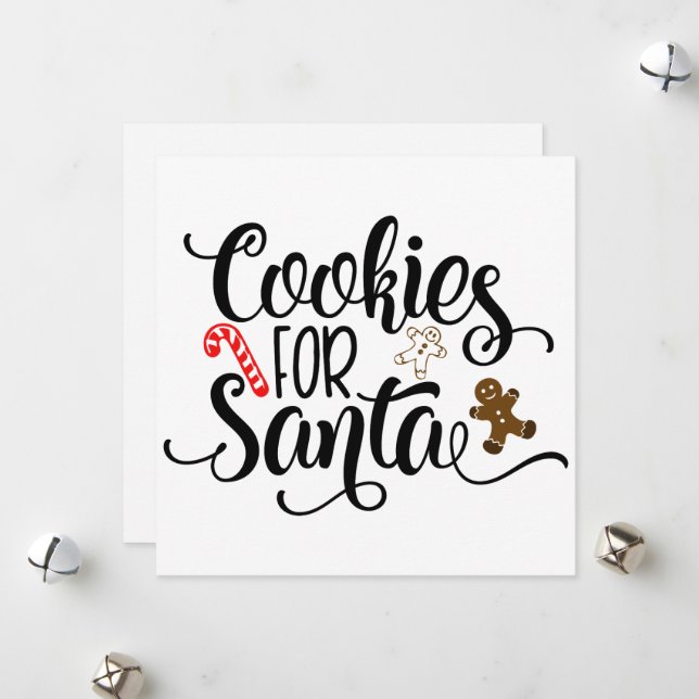 Cookies für Weihnachten (Vorderseite/Rückseite Beispiel)