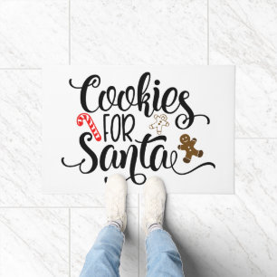 Cookies für Weihnachten Fußmatte
