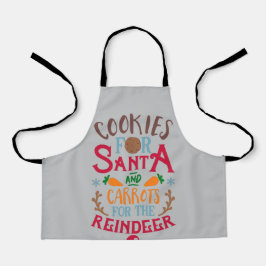 Cookies für Weihnachten Word Art Schürze