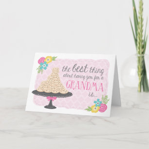 Cookies & Hugs Muttertagskarte für Oma Karte