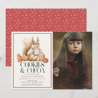 Cookies & Kakao-Eichhörnchen Geburtstags-Foto des