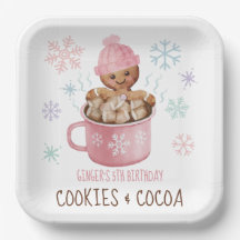 Cookies & Kakao Lebkuchen Mädchen Winter Geburtsta
