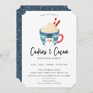 Cookies & Kakaoweihnachtszeit Party Einladung