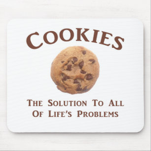 Cookies lösen Probleme Mousepad