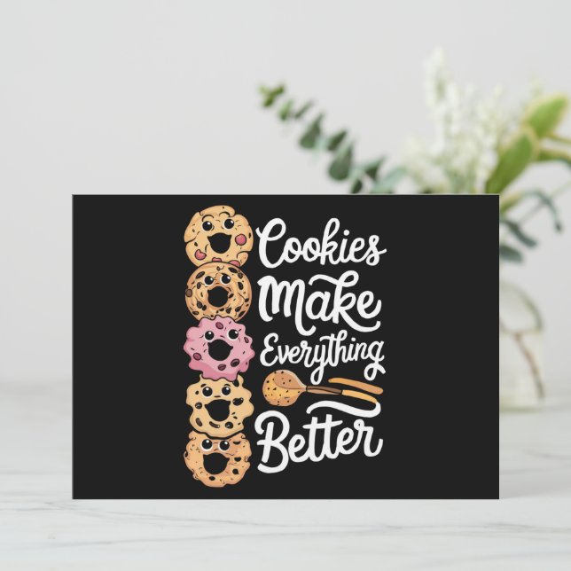 Cookies machen alles besser Weihnachten (Stehend Vorderseite)