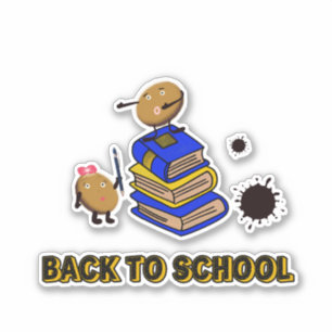 Cookies mit Büchern Aufkleber