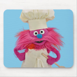 Cookie's Monster Food Truck   Gonger posiert Mousepad