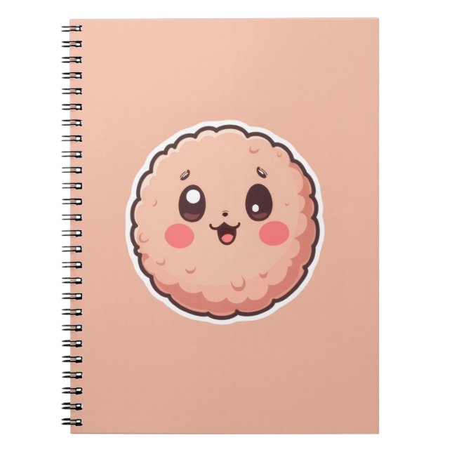 Cookies Notizbuch Notizblock (Vorderseite)