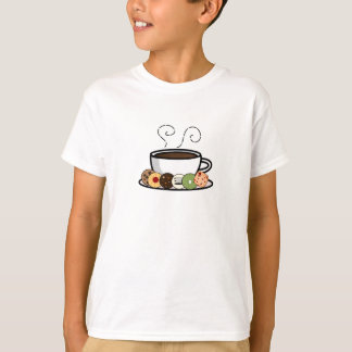 Cookies und Kaffee T-Shirt