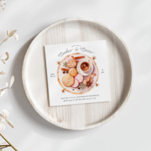 Cookies und Kakao-Feier einladen Einladung