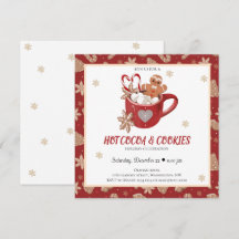 Cookies und Kakaoweihnachtsgebäck