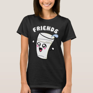 Cookies und Milch 2 von 2 Paaren, die den besten F T-Shirt