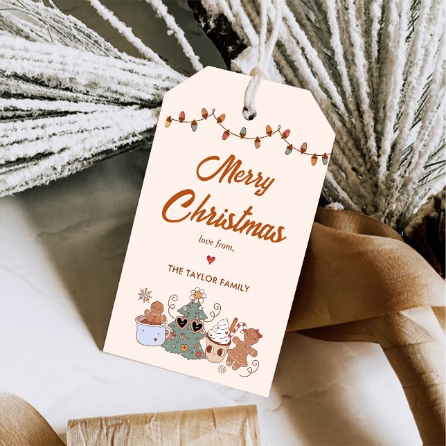 Cookies Weihnachts Geburtstagsparty Geschenkanhänger (Von Creator hochgeladen)