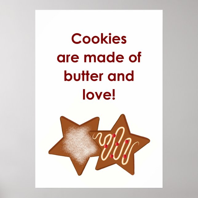 COOKIES WERDEN MIT.. POSTER (Vorne)