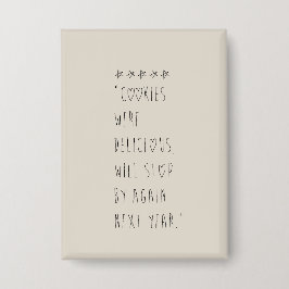 Cookies were delicious button