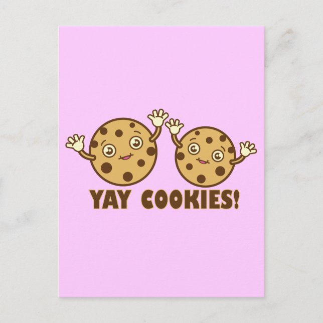Cookies, Yay Postkarte (Vorderseite)