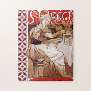 Cooking, Alphonse Mucha Puzzle
