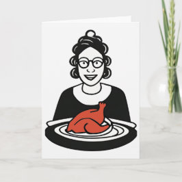 Cooking Art Card Feiertagskarte