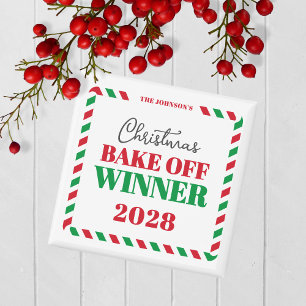 Cooking, Baking oder Sweater Holiday Gewinner Magnet