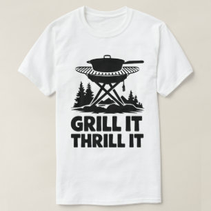 Cooking Grillabenteuer Design T-Shirt