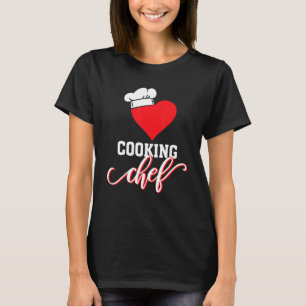 Cooking Koch Kitchen Heart Koch Hat T-Shirt