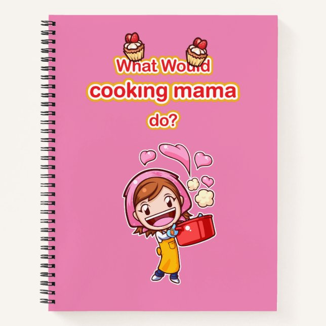 Cooking Mama Spiral Notebook Notizbuch (Vorderseite)