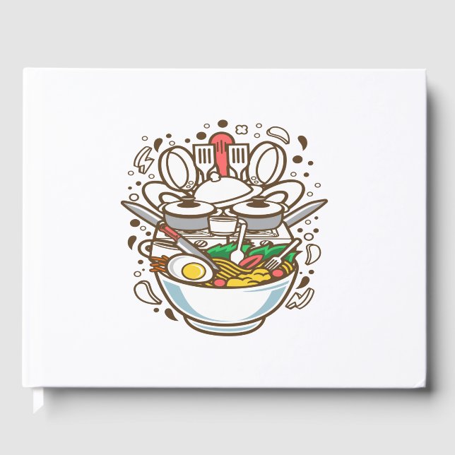 Cooking Ramen Gästebuch (Vorderseite)