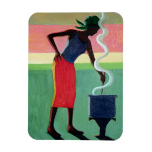 Cooking Rice 2001 Magnet