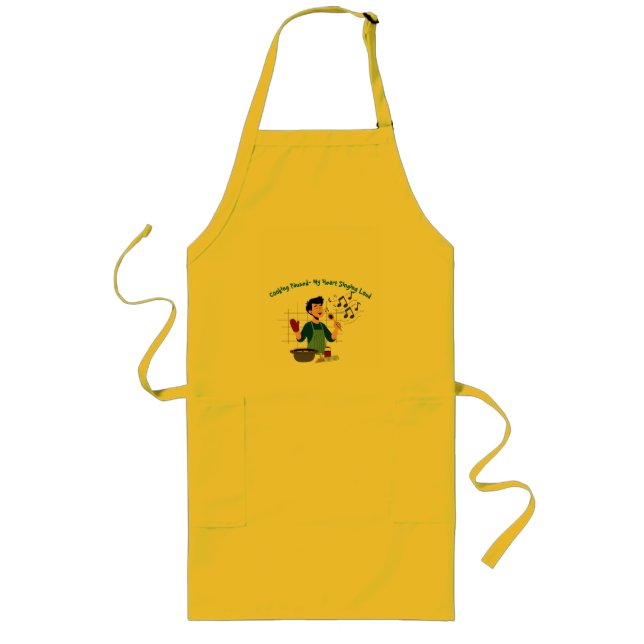 Cooking Singing Lange Schürze (Vorne)
