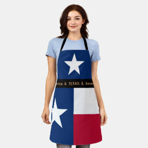 Cooking Texas & Texas Flag Amerika / Köche Küche Schürze