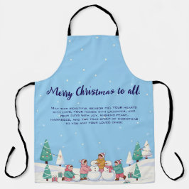 Cooking Up Christmas Magic Schürze