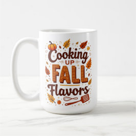 Cooking-up Fall Flavours Personalisiert Kaffeetasse
