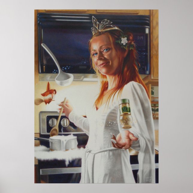 "Cooking with Magic"-Poster Poster (Vorne)