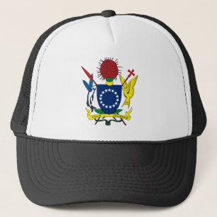 Cookinseln-Wappen Hut Truckerkappe
