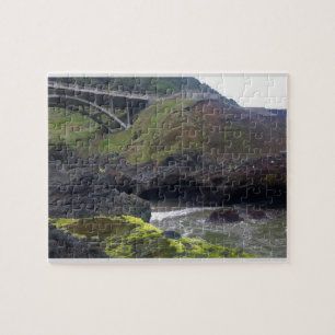 Cook's Chasm, Cape Perpetua, Oregon Puzzle