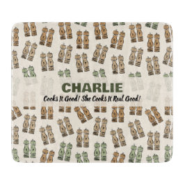 Cooks It Good Personalized Cutting Board Schneidebrett