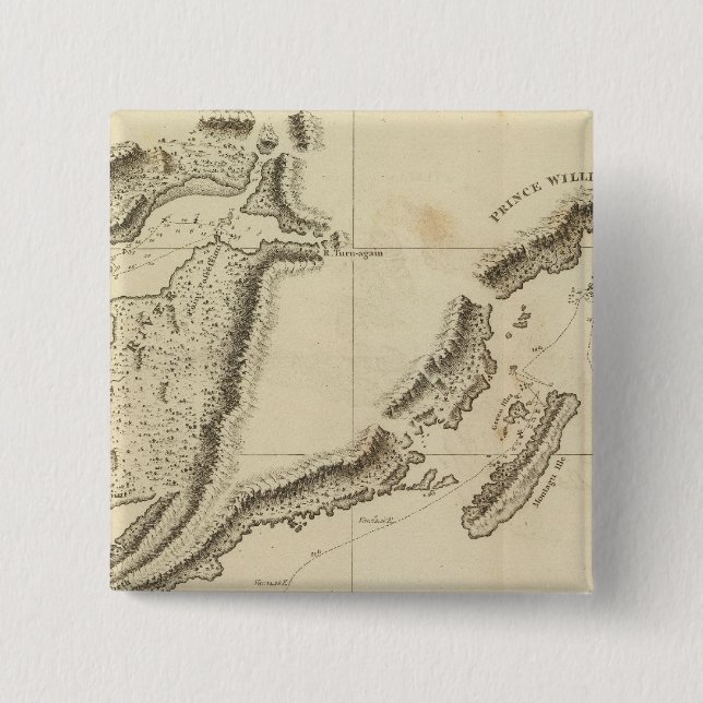Cooks River, Alaska Button (Vorderseite)