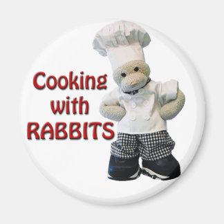 CookwifRabbits Kühlschrankmagnet Magnet