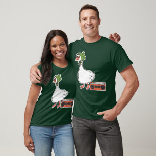 Cool 80er Bonnet Funny Kitchen GänseCartoon T-Shirt