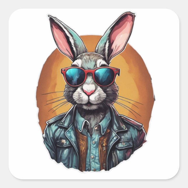 Cool als Aufkleber (Vorderseite)