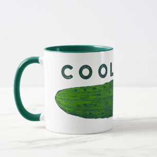 Cool als Gurke Funny Gemüse Tasse