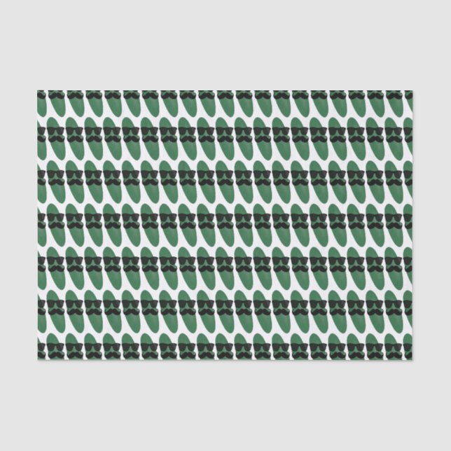 Cool als Gurken-Seidenpapier Seidenpapier (Vorderseite)