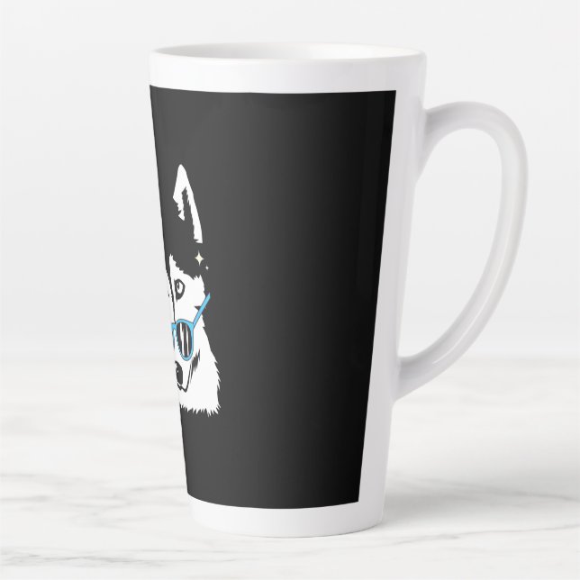 Cool als Huskyhund Milchtasse (Rechts)