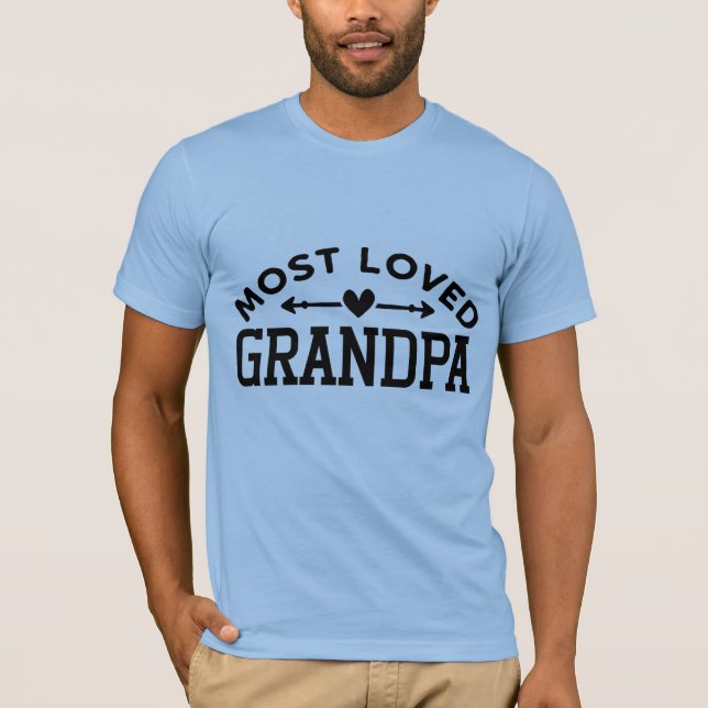 Cool am liebsten Opa T-Shirt (Vorderseite)