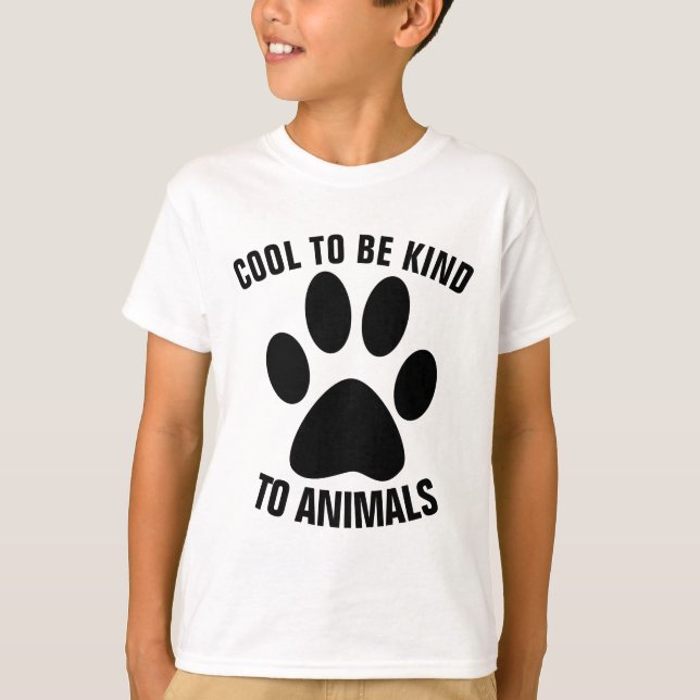 COOL AN TIERE KIND T - Shirt (Vorderseite)